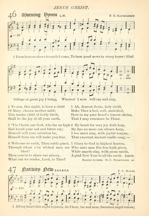Hymns of the Faith: with psalms for the use of congragations page 141