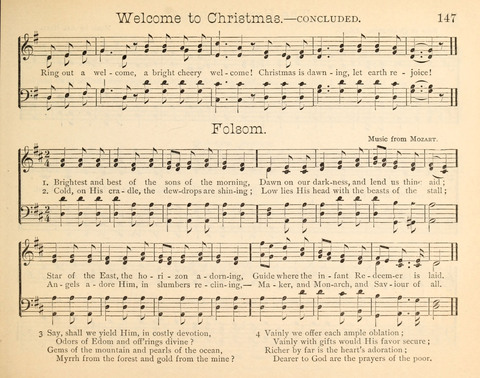Happy Greetings: a Collection of Choice Original Hymns and Tunes page 147
