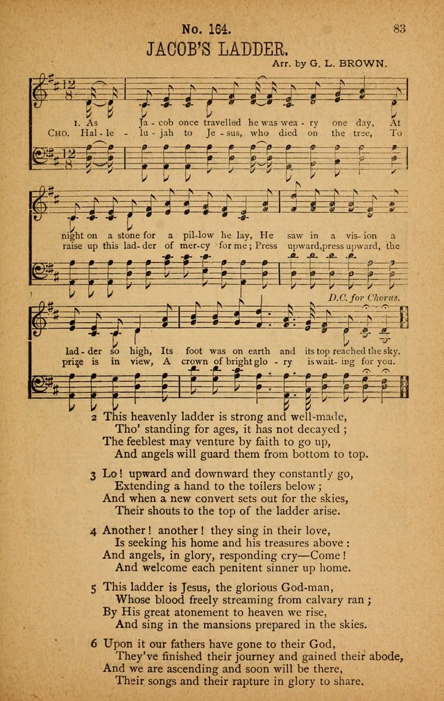 The Highway Hymnal: a choice collection of popular hymns and music, new and old. Arranged for the work in camp, convention, church and home page 83