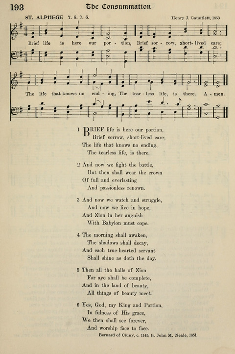 Hymns of the Kingdom of God: with Tunes page 193