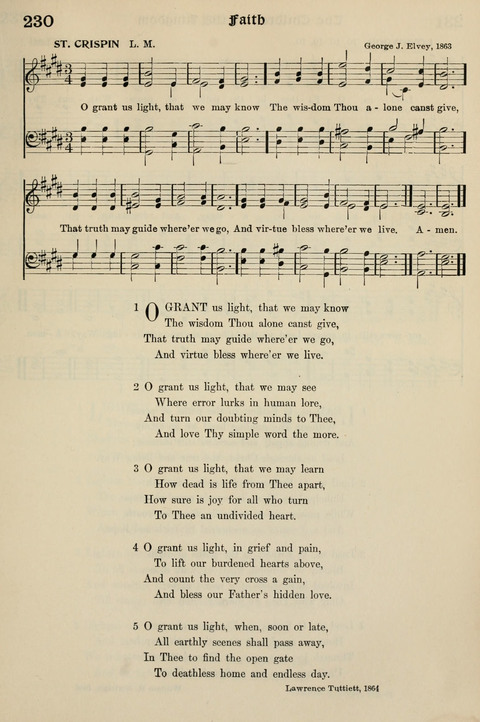 Hymns of the Kingdom of God: with Tunes page 231