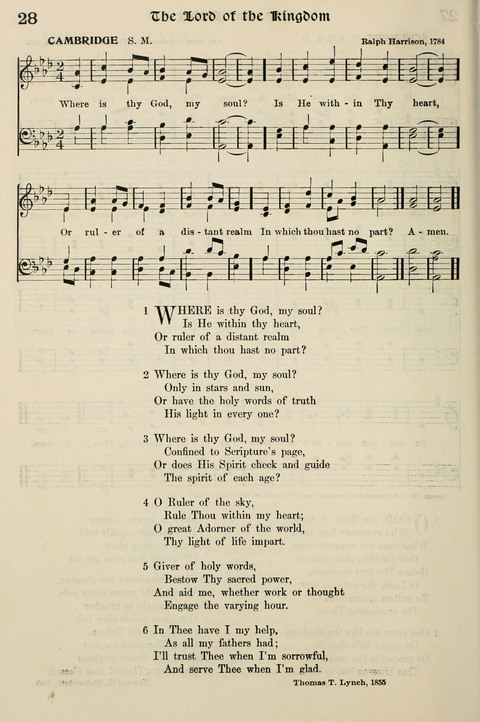 Hymns of the Kingdom of God: with Tunes page 28
