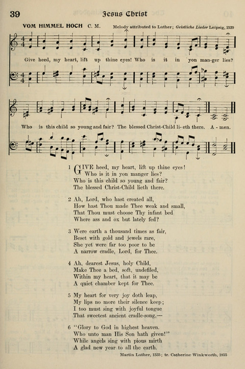 Hymns of the Kingdom of God: with Tunes page 39