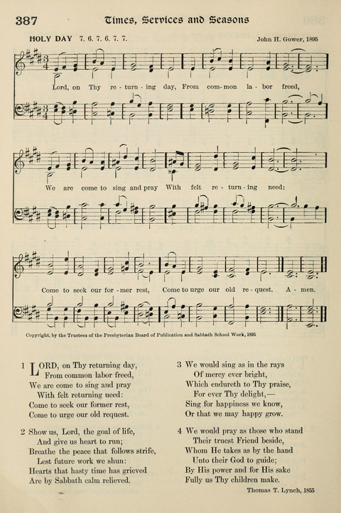Hymns of the Kingdom of God: with Tunes page 390