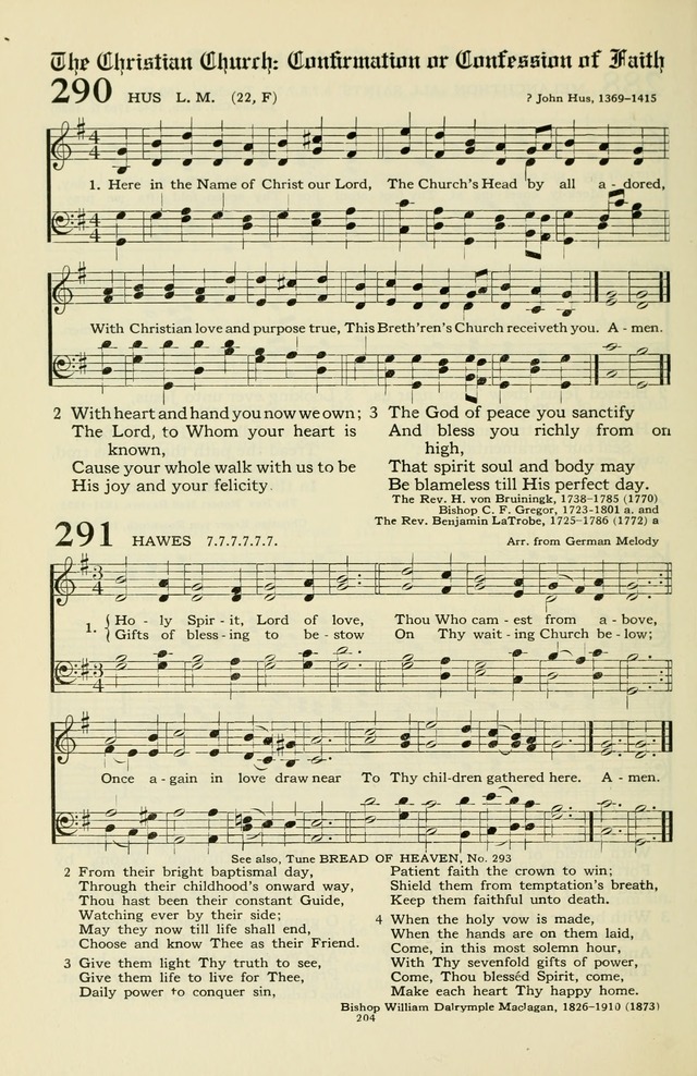 Hymnal and Liturgies of the Moravian Church page 378