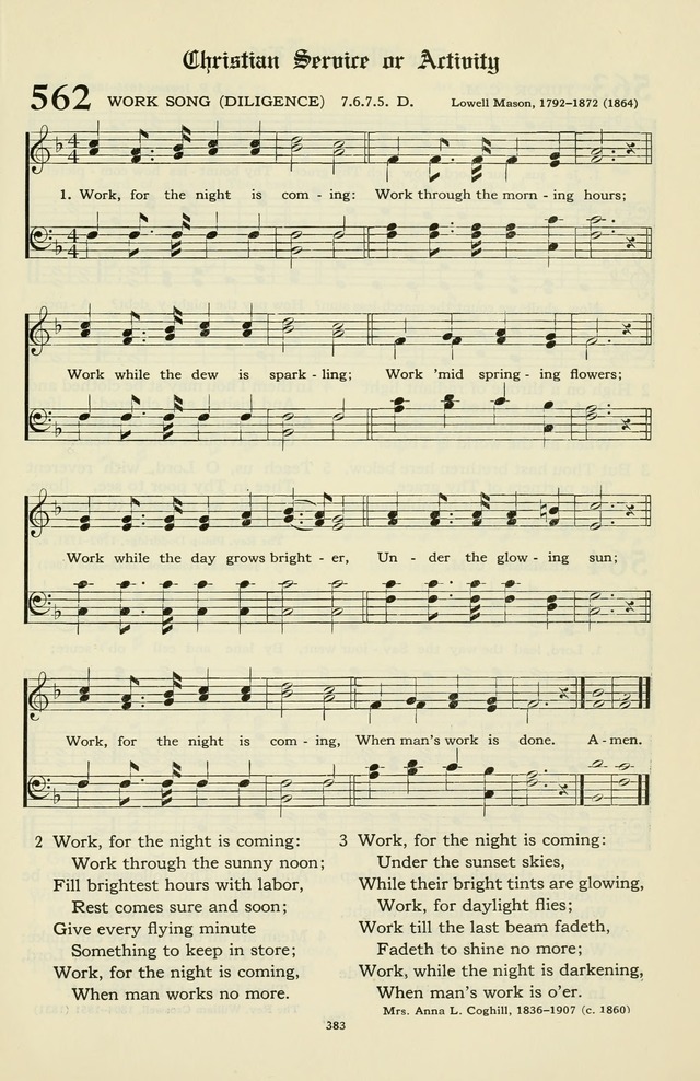 Hymnal and Liturgies of the Moravian Church page 557