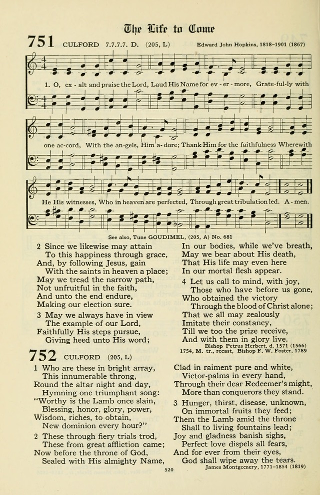 Hymnal and Liturgies of the Moravian Church page 694