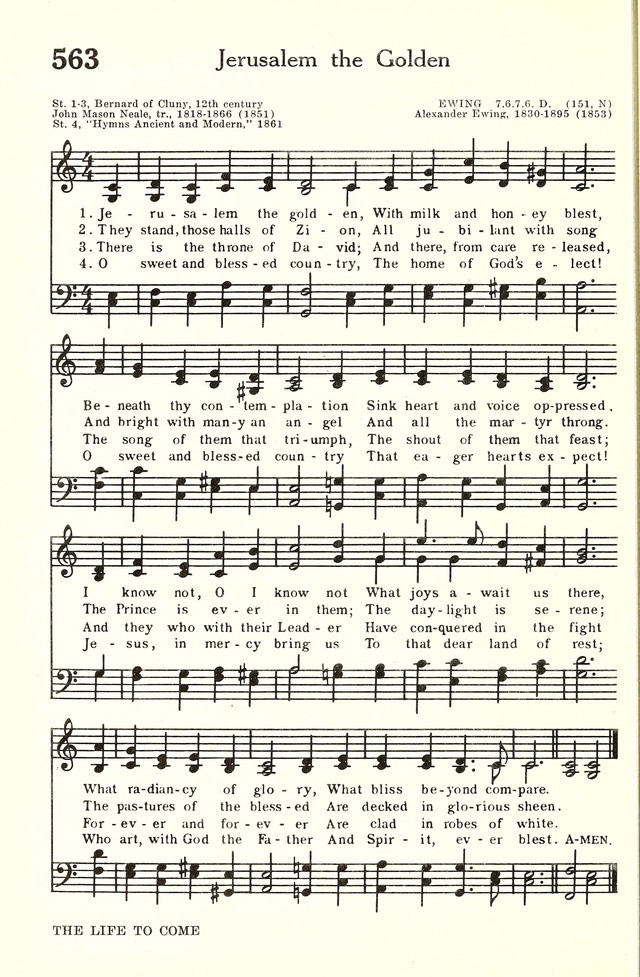 Hymnal and Liturgies of the Moravian Church page 731