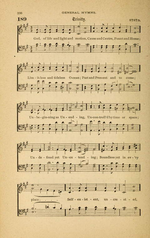 Hymnal with Music for Children page 190