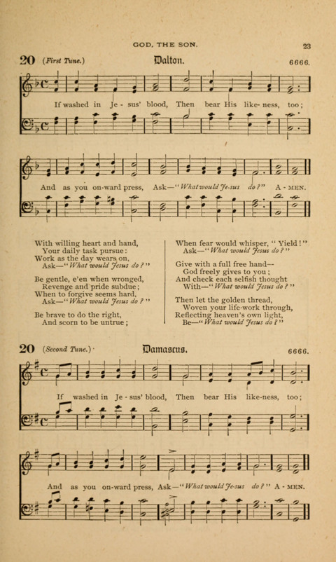 Hymnal with Music for Children page 23