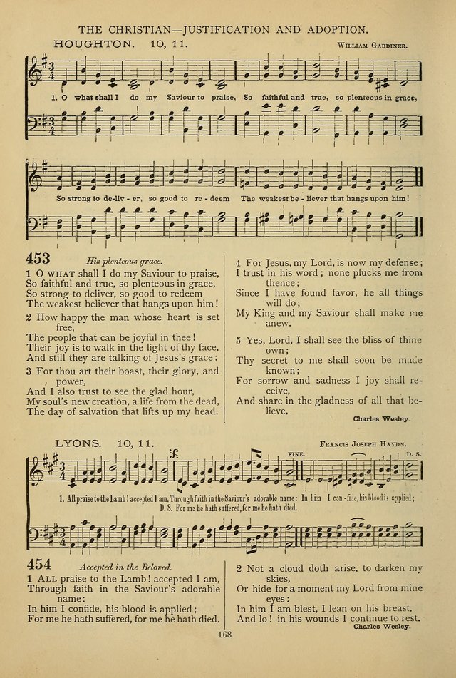 Hymnal of the Methodist Episcopal Church page 165