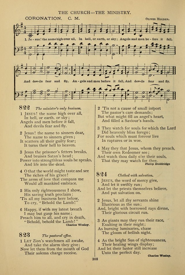 Hymnal of the Methodist Episcopal Church page 305