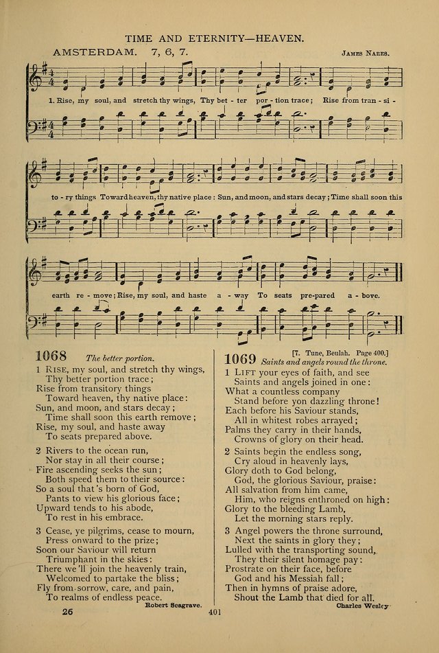 Hymnal of the Methodist Episcopal Church page 398