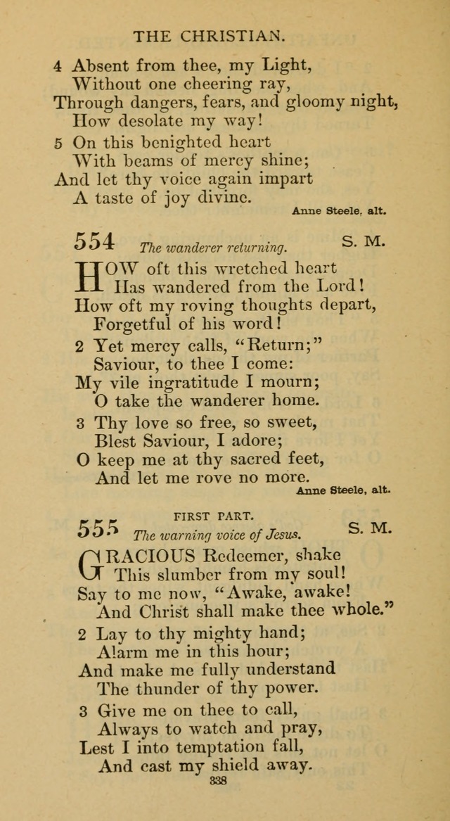 Hymnal of the Methodist Episcopal Church page 338