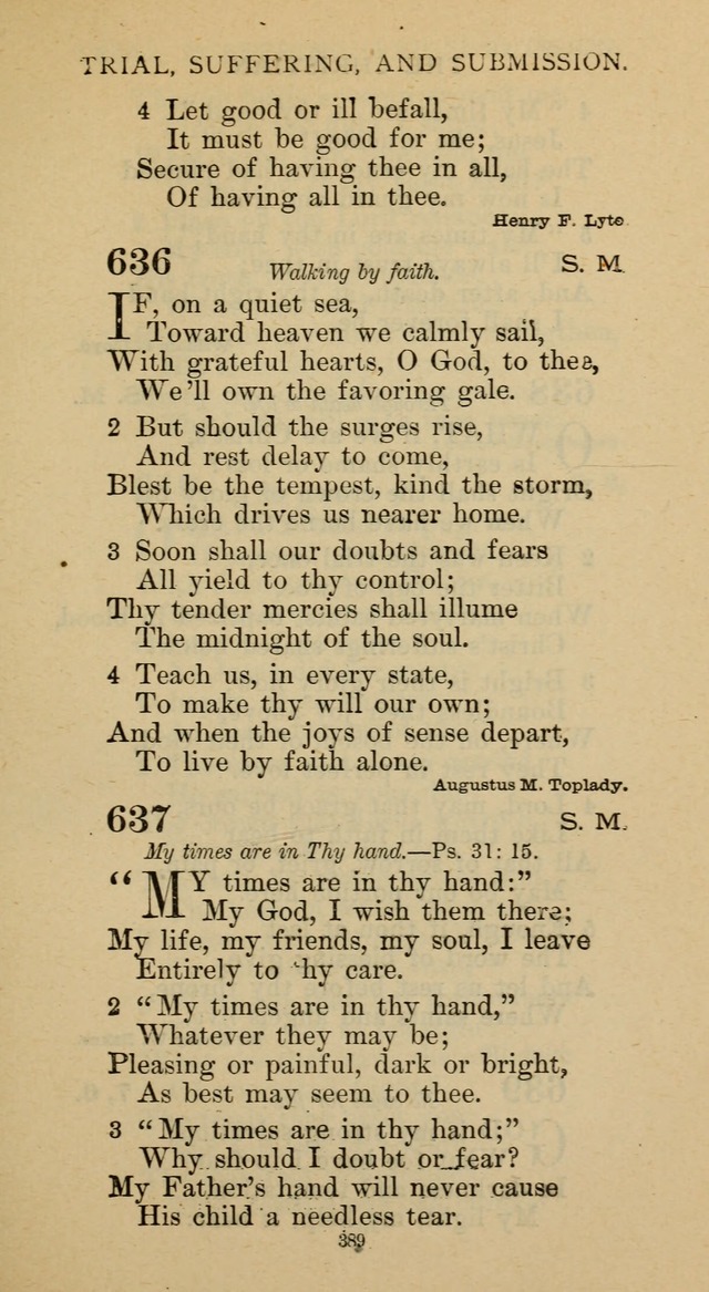 Hymnal of the Methodist Episcopal Church page 389