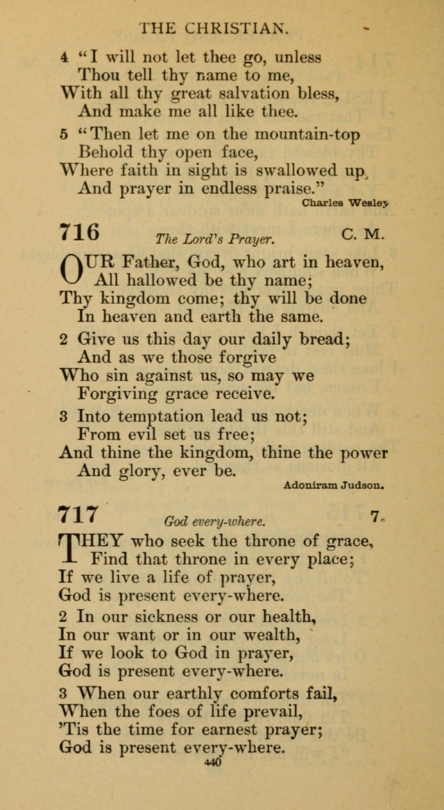 Hymnal of the Methodist Episcopal Church page 440
