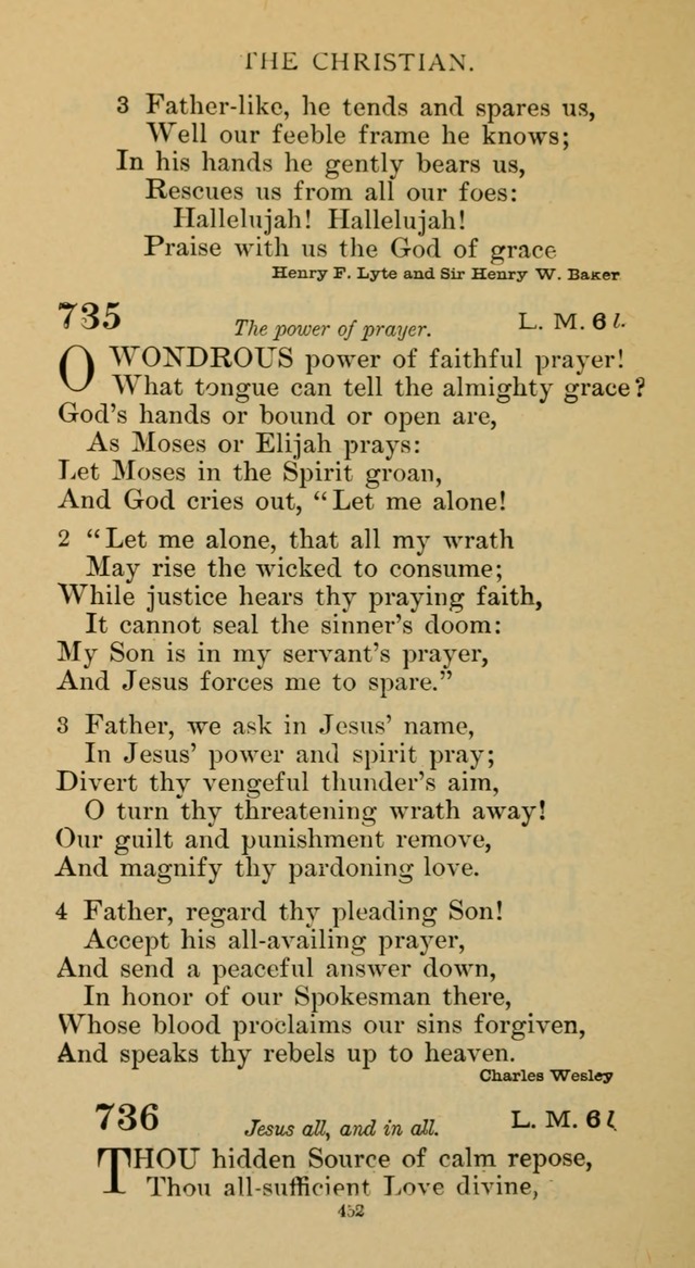 Hymnal of the Methodist Episcopal Church page 452