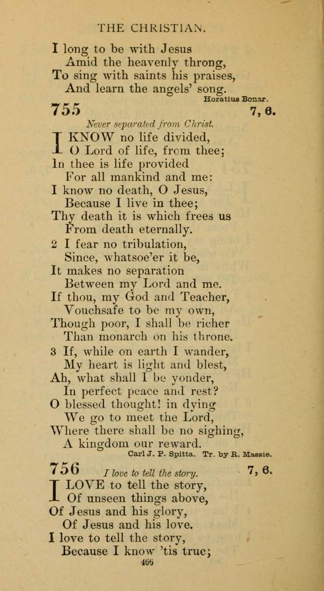 Hymnal of the Methodist Episcopal Church page 466