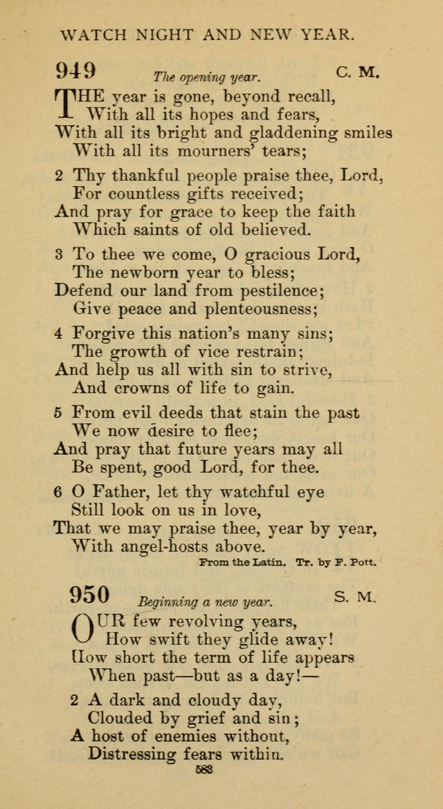 Hymnal of the Methodist Episcopal Church page 583