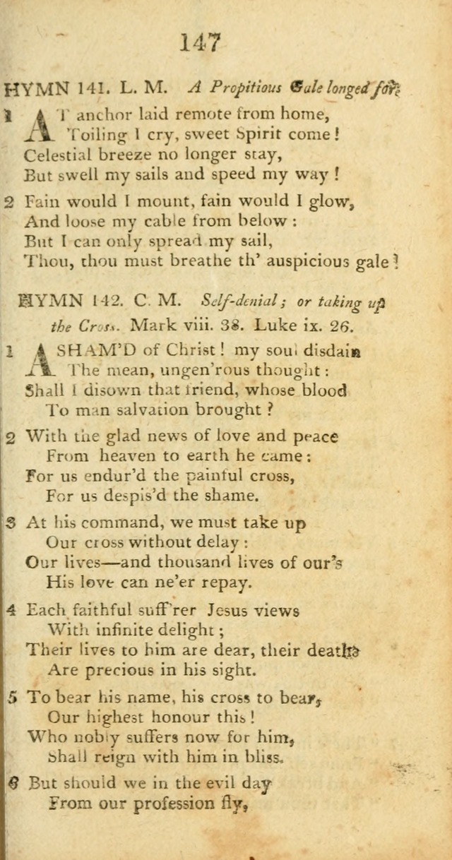 Hymns, Original and  Selected, for the Use of Christians. (5th ed. corr.) page 157