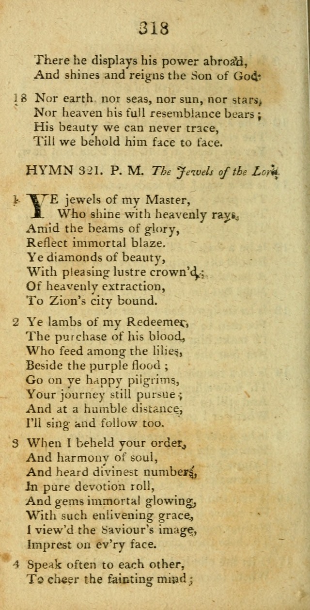 Hymns, Original and  Selected, for the Use of Christians. (5th ed. corr.) page 334