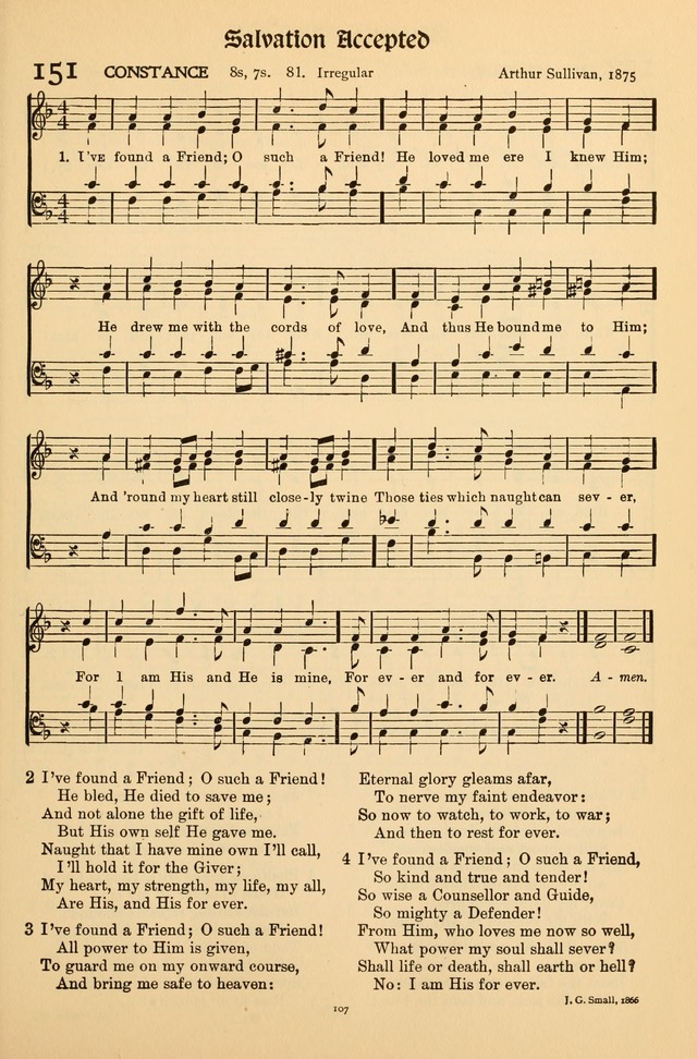 Hymns of Worship and Service (Chapel Ed., 4th ed.) page 111