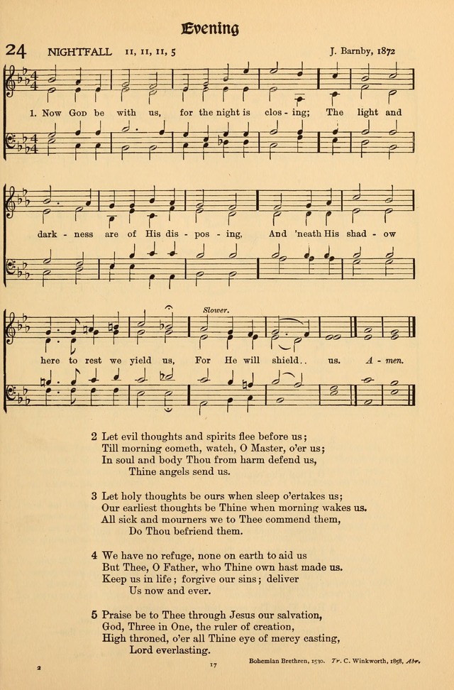 Hymns of Worship and Service (Chapel Ed., 4th ed.) page 19