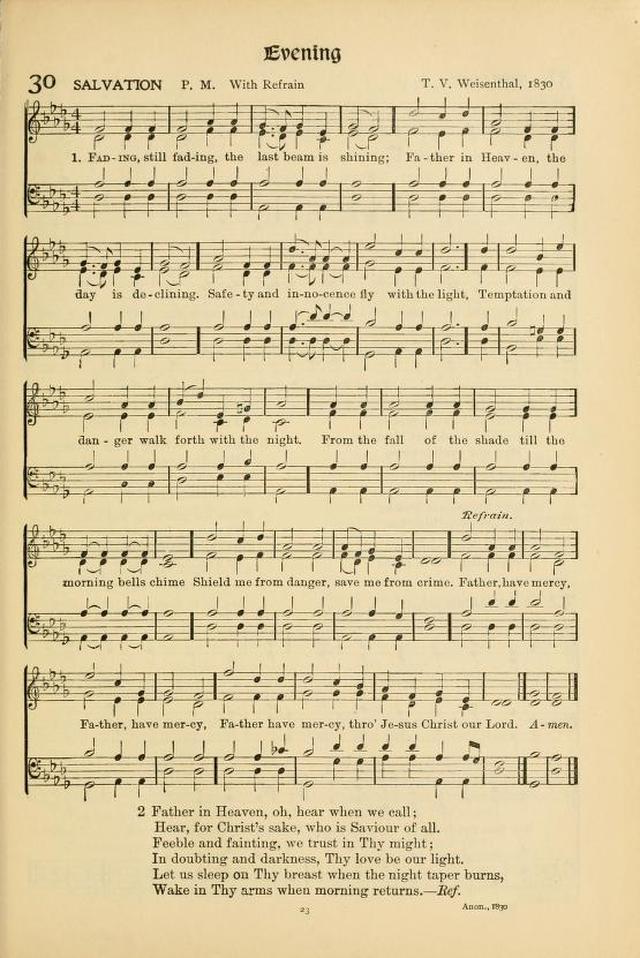 Hymns of Worship and Service (Chapel Ed., 4th ed.) page 25