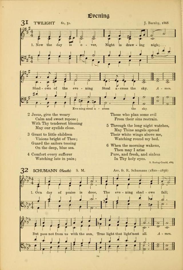 Hymns of Worship and Service (Chapel Ed., 4th ed.) page 26