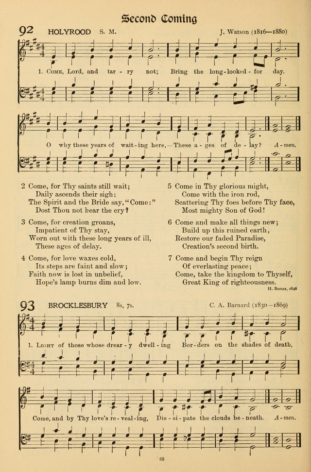 Hymns of Worship and Service (Chapel Ed., 4th ed.) page 70