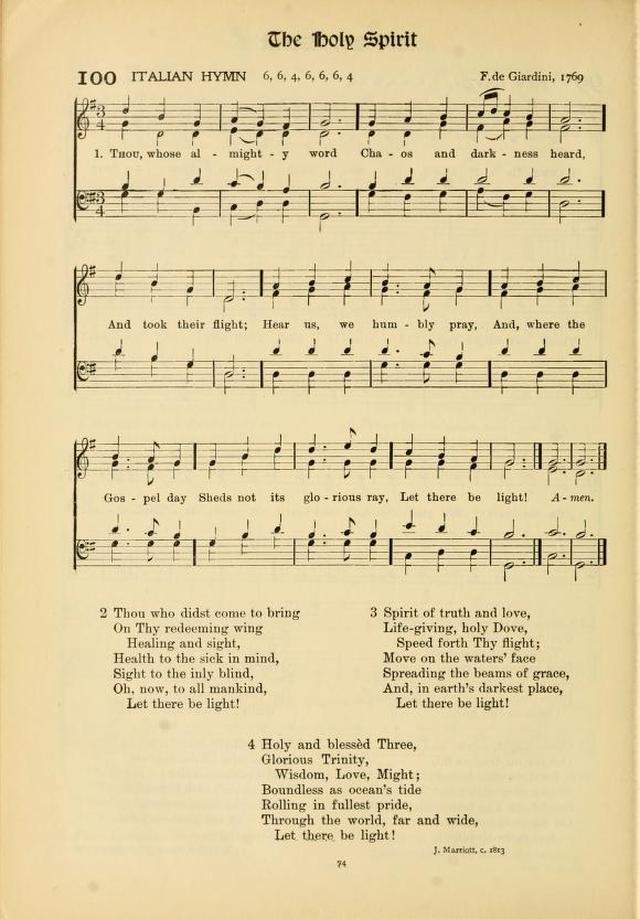 Hymns of Worship and Service (Chapel Ed., 4th ed.) page 76