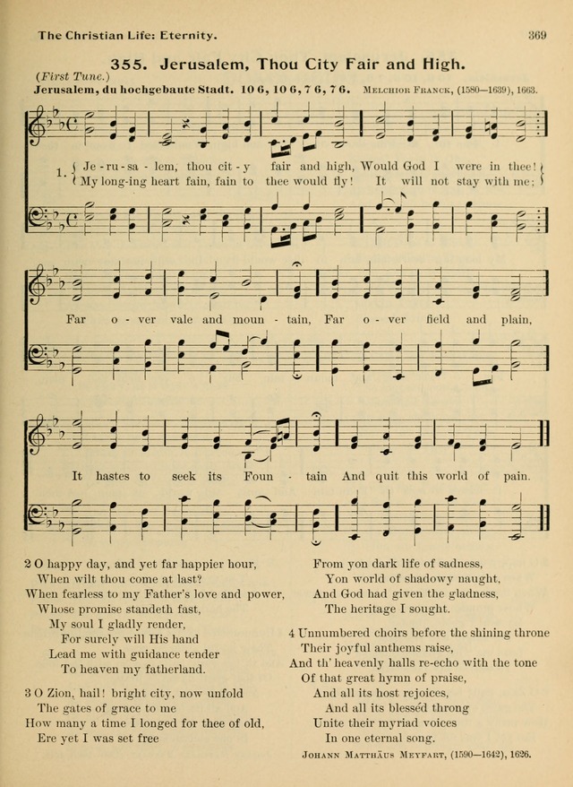 Hymnal and Order of Service: for churches and Sunday-schools page 369