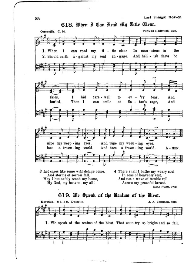 The Hymnal and Order of Service page 508