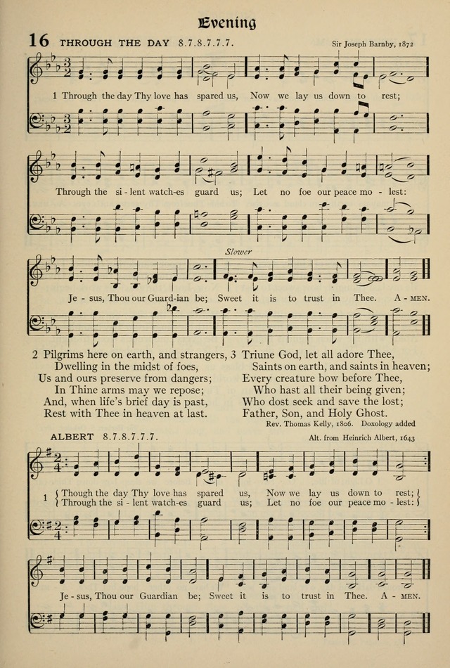 The Hymnal: published in 1895 and revised in 1911 by authority of the General Assembly of the Presbyterian Church in the United States of America page 13