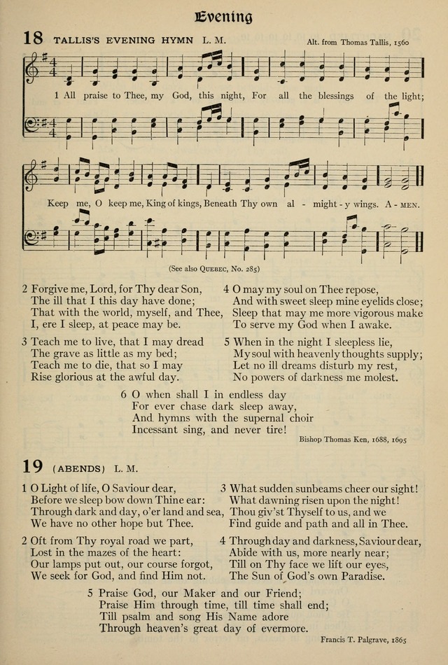 The Hymnal: published in 1895 and revised in 1911 by authority of the General Assembly of the Presbyterian Church in the United States of America page 15