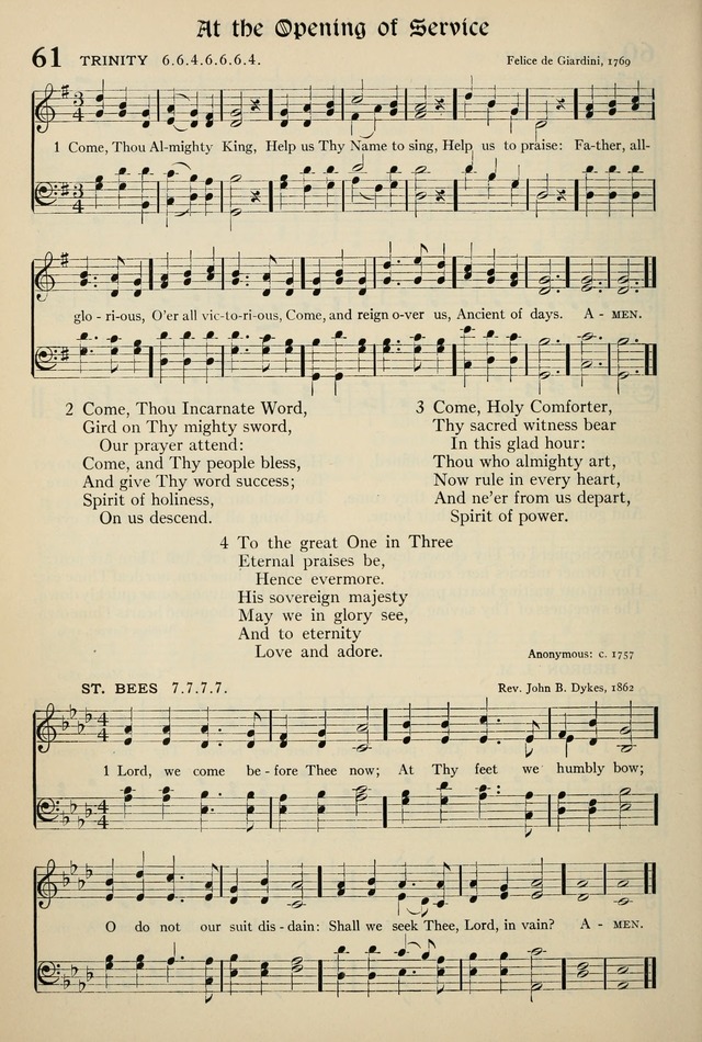 The Hymnal: published in 1895 and revised in 1911 by authority of the General Assembly of the Presbyterian Church in the United States of America page 52
