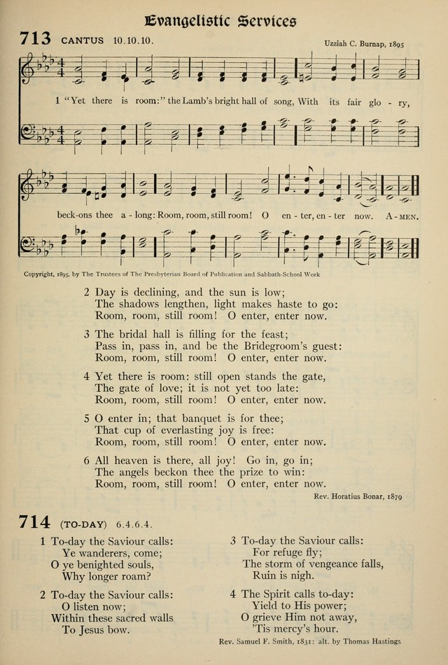 The Hymnal: published in 1895 and revised in 1911 by authority of the General Assembly of the Presbyterian Church in the United States of America page 587