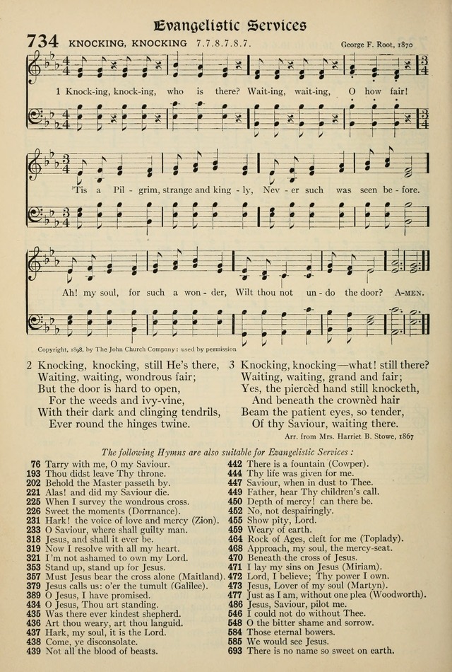 The Hymnal: published in 1895 and revised in 1911 by authority of the General Assembly of the Presbyterian Church in the United States of America page 606