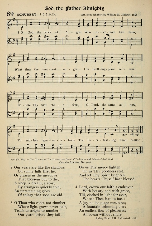 The Hymnal: published in 1895 and revised in 1911 by authority of the General Assembly of the Presbyterian Church in the United States of America page 74