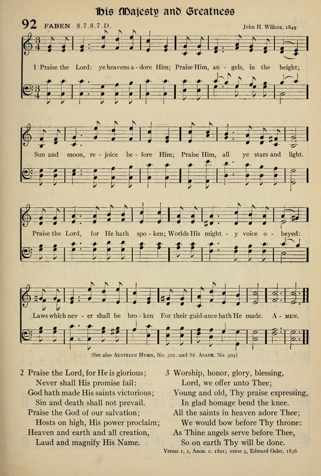 The Hymnal: published in 1895 and revised in 1911 by authority of the General Assembly of the Presbyterian Church in the United States of America page 77
