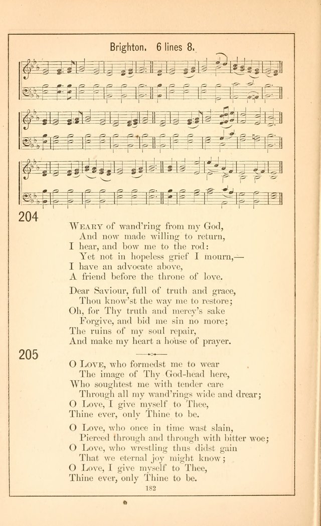 Hymnal of the Presbyterian Church page 180