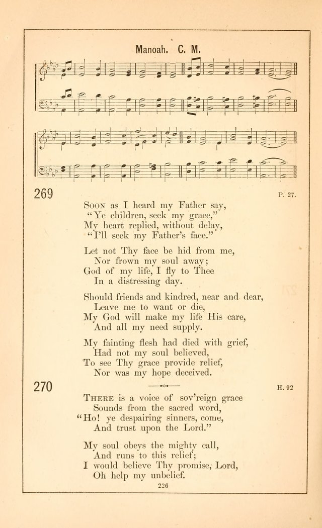 Hymnal of the Presbyterian Church page 224