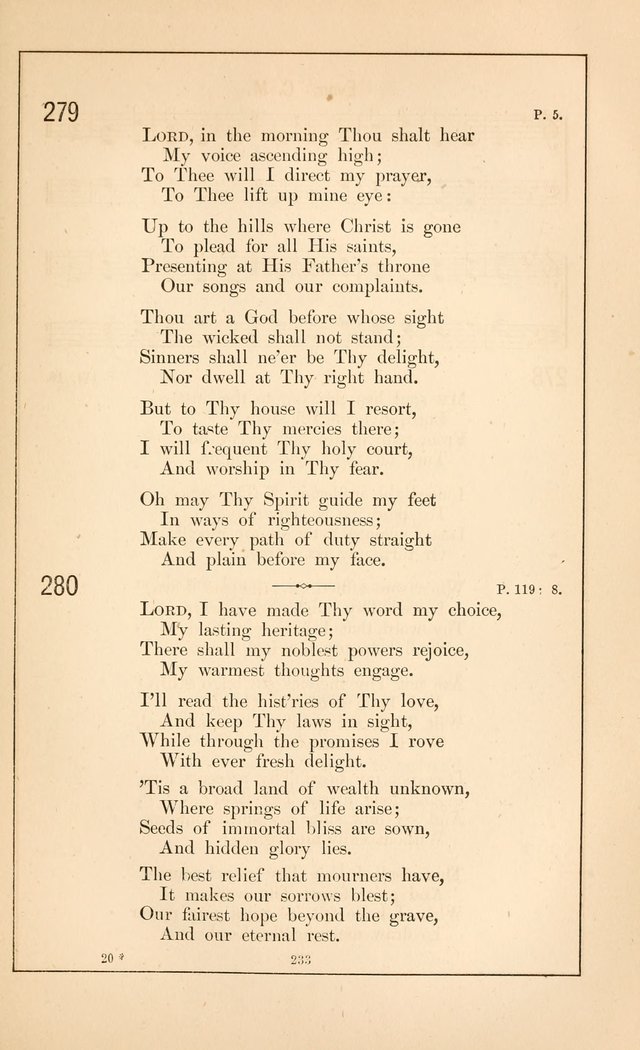 Hymnal of the Presbyterian Church page 231