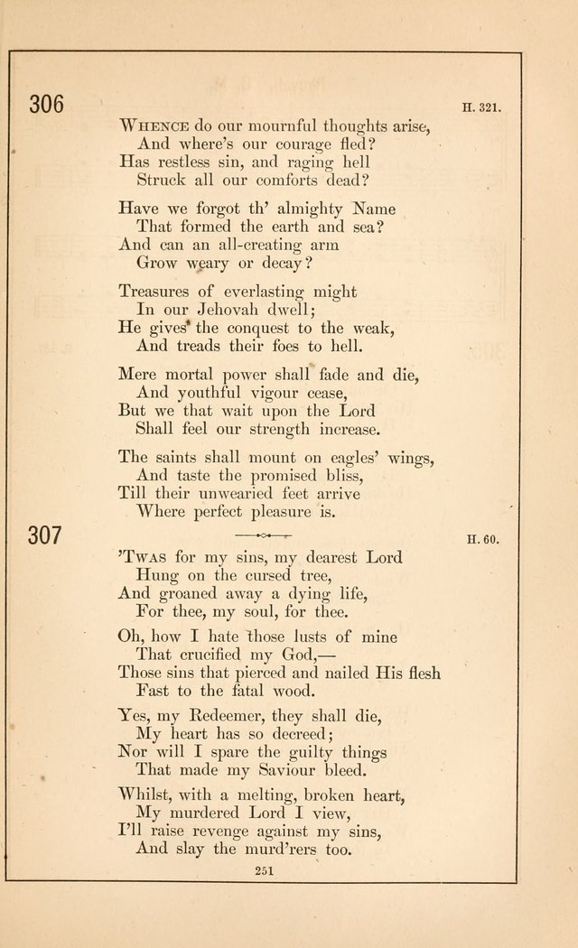 Hymnal of the Presbyterian Church page 249