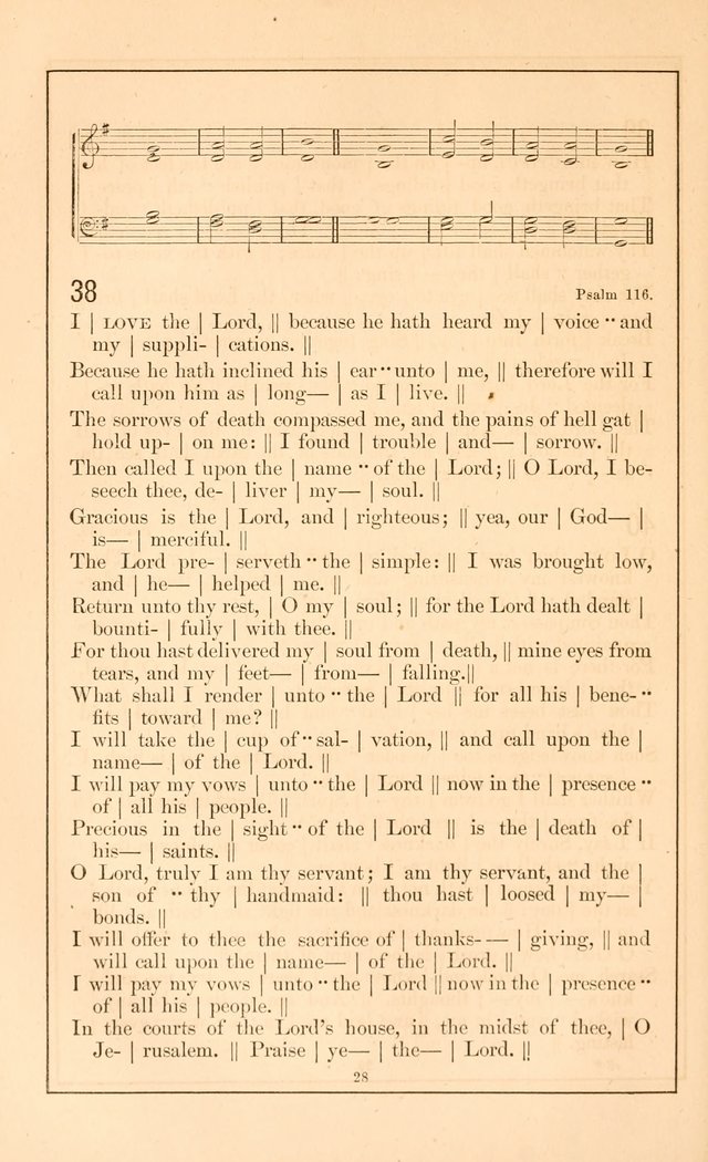 Hymnal of the Presbyterian Church page 26
