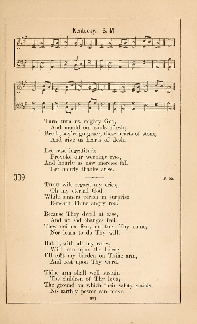 Hymnal of the Presbyterian Church page 269