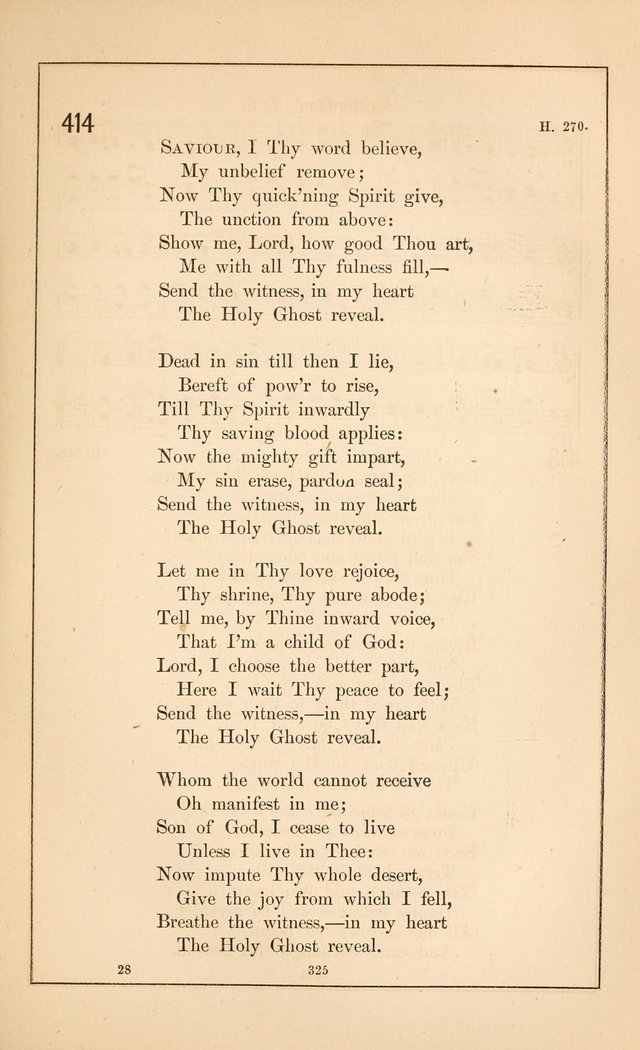 Hymnal of the Presbyterian Church page 323