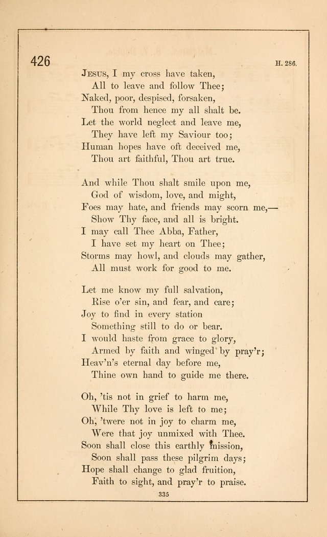 Hymnal of the Presbyterian Church page 333