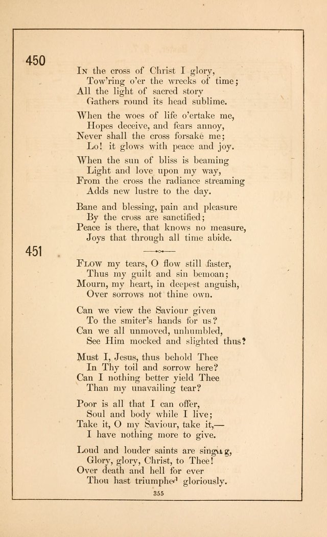 Hymnal of the Presbyterian Church page 353