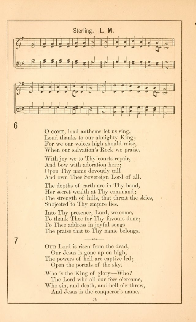 Hymnal of the Presbyterian Church page 52